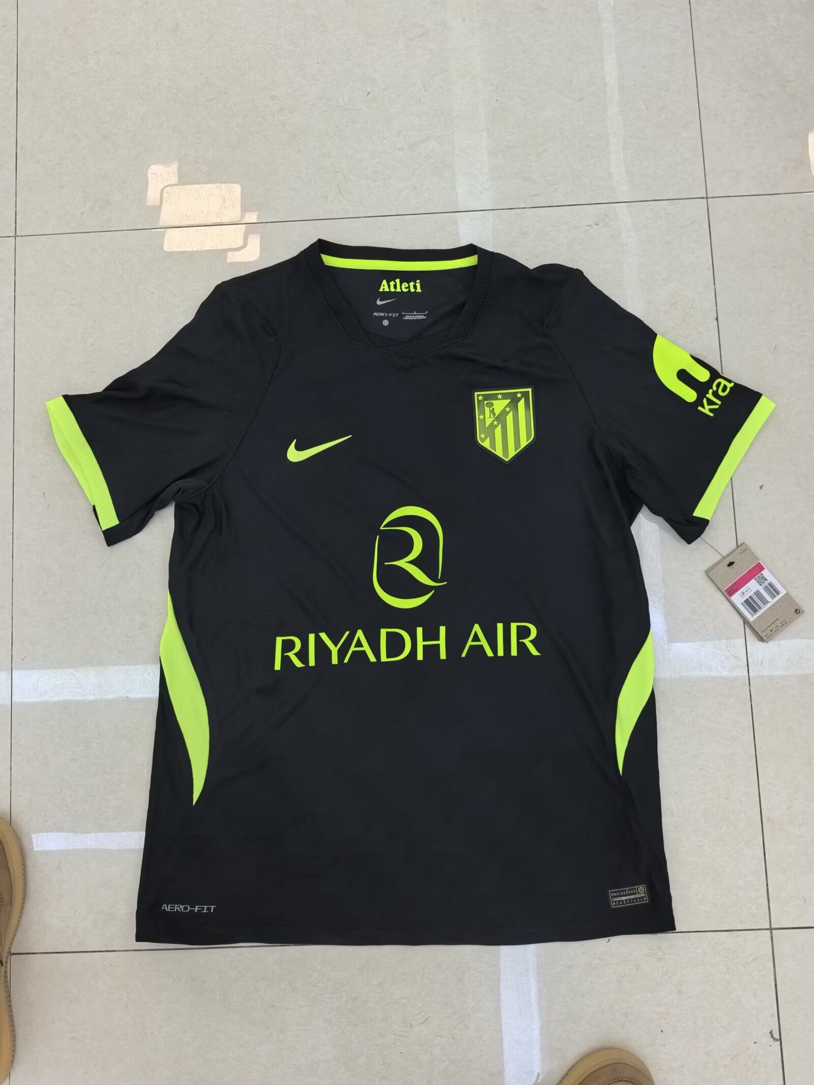 AAA Quality Atletico Madrid 26/27 Away Black Jersey(Player)
